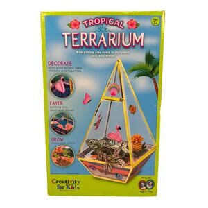 Creativity for Kids Faber-Castell Tropical Terrarium Kit Science Gardening NEW